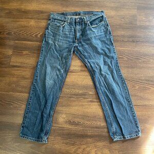 Levi's Mens Blue Jeans Denim 36x30 559 Relaxed Fit Straight leg